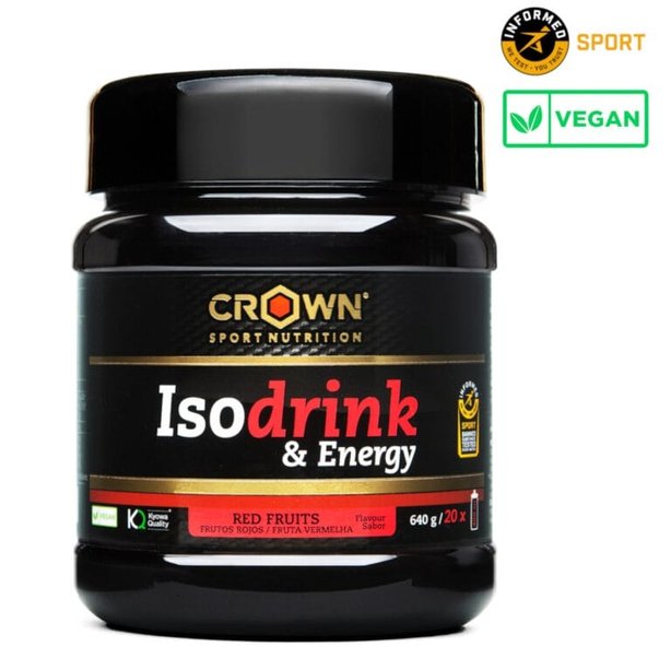 Isodrink & Energy-Red Fruits-640 g